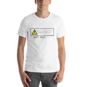 Geometric Condition Error Unisex T-Shirt