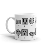 Electrical Outlets of the World Mug